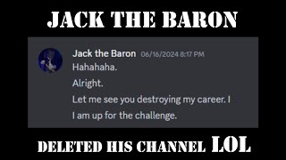 Jack the Baron BLOCKED ME  Gacha Rant [upl. by Wilcox599]