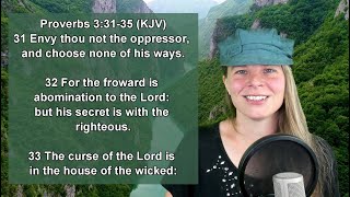 Proverbs 33135 KJV  Scripture Songs  Wisdom [upl. by Dinnage]