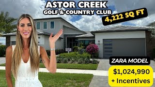 Discover the Zara Model at Astor Creek Luxury Living in Port St Lucie FL [upl. by Nylkaj]