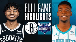 NETS at HORNETS  FULL GAME HIGHLIGHTS  October 30 2023 [upl. by Fatma169]