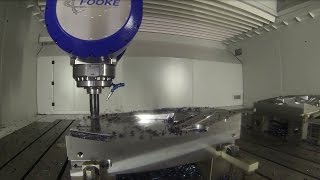 FOOKE GmbH  Portalfräsmaschine  Gantry Milling Machine [upl. by Ynitsed]