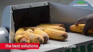 Mais Rebler  elektrisch  maize sheller  electric [upl. by Ennadroj767]