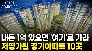 현금 1억 모았다면 이 곳도 가능합니다 웬만한 서울보다 나은 경기 저평가 아파트 BEST 10 매물을 소개합니다 경기 아파트 수도권 아파트 부동산 전망 아파트 매매 [upl. by Attevroc]