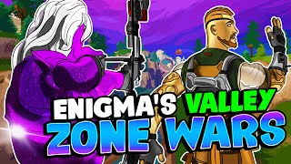 My best map to date Enigmas VALLEY Zone Wars NEW 20 Code in video description [upl. by Ddot]