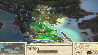 Lets Play Rome Total War Makedonen 01 German  HD  Campaign  Macedon [upl. by Zinnes]