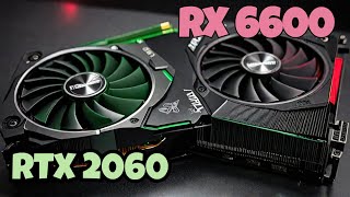 RTX 2060 vs RX 6600 in 2024 [upl. by Hctim]