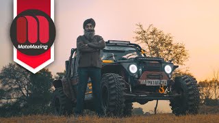 Indias Craziest 4X4 Offroad Car Builder  Best 4X4 Off Roaders Of India  MotoMazing India [upl. by Eenor892]