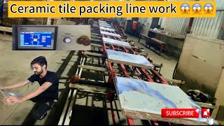 Ceramic tile packing work 😱😱😱 [upl. by Snow]