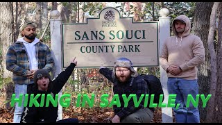 Hiking Through San Souci County Park In Sayville NY With Some Friends [upl. by Prisilla897]