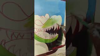 Cartoon daynasor  akash so art painting paintingideas art [upl. by Tronna]