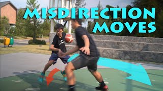 MISDIRECTION basketball MOVES [upl. by Allcot]