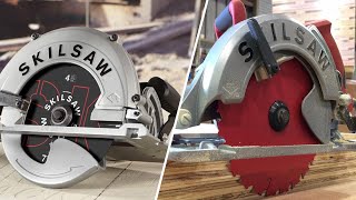 Sidewinder vs Worm Drive Circular Saws Difference Between Worm Drive and Sidewinder [upl. by Alyakim673]