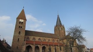 Wissembourg F67 Geläute der Stiftskirche StPeterampPaul [upl. by Ontina162]