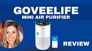 GOVEELIFE Mini Air Purifier REVIEW [upl. by Hartnett15]