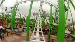 Desert Storm front seat onride HD POV Castles n Coasters [upl. by Ainatit]