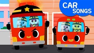 Miniforce Fire Truck Song  Car Songs  Miniforce Kids Song [upl. by Boles]