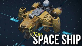 Check out the Smallest Space Ship Build in Starfield [upl. by Maurene]