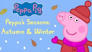 Peppa Seasons Autumn Winter  All Games  FULL GAMEPLAY iOS [upl. by Carolin420]