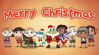 We Wish You a Merry Christmas  Christmas Songs for Kids  Hogie the Globehopper  Cartoons for Kids [upl. by Eveineg]