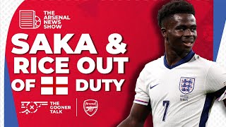 The Arsenal News Show EP535 Bukayo Saka Declan Rice Martin Odegaard David Coote amp More [upl. by Roche124]