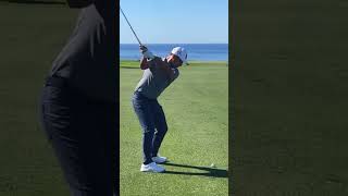 Xander Schauffele Iron Swing Slow Motion [upl. by Reiniar]