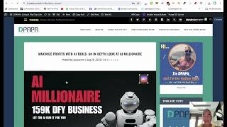 AI Millionaire Review  a 156K DFY Affiliate Marketing Business Cloned For You [upl. by Elreath]