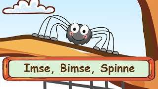 🌼 Imse Bimse Spinne  Fingerspiellieder zum Mitsingen  Kinderlieder [upl. by Bernardine300]