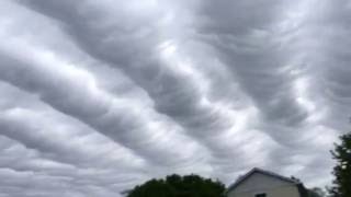 Wave clouds  Undulatus Asperatus [upl. by Shayne351]