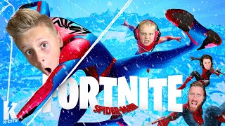 Finally SpiderMan Swings into FORTNITE KCity Gaming [upl. by Lorelei]