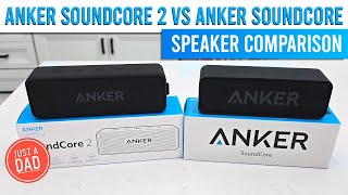 Anker Soundcore 2 vs Soundcore Bluetooth Speaker COMPARISON [upl. by Einnij]