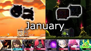 I got two end game items  Bossing Rewards Compilation  Maplestory [upl. by Alyakam]