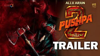 Pushpa 2  The Rule  Official Trailer  Allu Arjun  Sukumar  Rashmika  Fahadh Faasil New Updates [upl. by Elleirb]