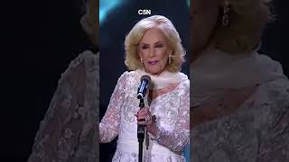 MIRTHA LEGRAND le pidió al GOBIERNO que no CIERRE el INCAA [upl. by Idalina508]