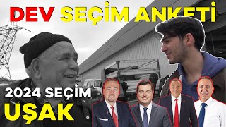 UŞAK  KESİNTİSİZ SAYAÇLI DEV ANKET  SOKAK RÖPORTAJLARI [upl. by Stalder]