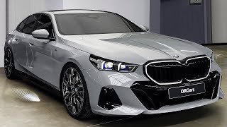 2024 BMW 5Series  Sound and Visual Review [upl. by Thoer]