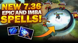 736 PATCH UPDATE Dota 2  NEW IMBA SPELLS [upl. by Cirdek]