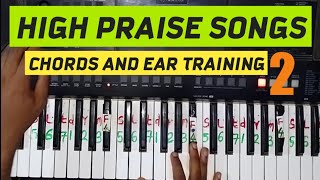 PIANO TUTORIAL ON PROGRESSION FOR HIGH PRAISE SONGS [upl. by Adnyleb528]