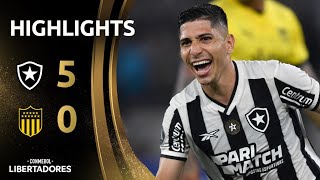 BOTAFOGO X PEÑAROL  MELHORES MOMENTOS  CONMEBOL LIBERTADORES 2024 [upl. by Olshausen]