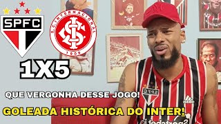 REACT NOSTALGIA SÃO PAULO 1 X 5 INTERNACIONAL  BRASILEIRÃO [upl. by Zollie]