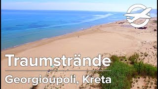 Georgioupoli ☀️ Die schönsten Strände auf Kreta ☀️ [upl. by Kramnhoj]