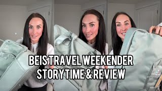 Beis Travel Weekender Bag Story amp Review 😳 [upl. by Dev416]