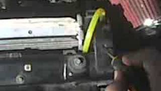 How to remove  replace radiator  Radiator clips on e36 BMW [upl. by Culhert]