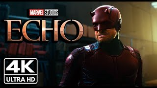 All Daredevil Scenes  Marvels Echo  4K Ultra HD [upl. by Rustie748]