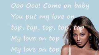 Beyonce  Love On Top  lyrics male version [upl. by Ytsihc]