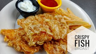 Crispy Fried Fish Recipe  Fish Broast Recipe  Eat Yummyy [upl. by Naz]