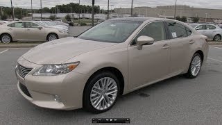 20132014 Lexus ES350 Ultra Luxury Start Up Exhaust and In Depth Review [upl. by Farlee]