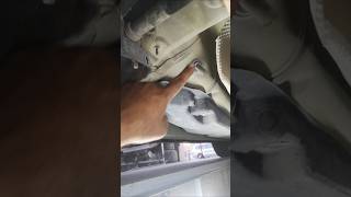 car air conditioner dripping water outside hose pipe cleaning carmaintenance car mechanic [upl. by Shulem]