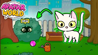 WHITE CAT 🙀🤍 NEW SECRETS AND BUGS IN AVATAR WORLD [upl. by Peisch]