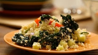 Salade met boerenkool quinoa en avocado [upl. by Lantha]