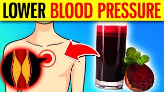 10 SUPER Drinks To Help Lower Blood Pressure Naturally [upl. by Ginder497]